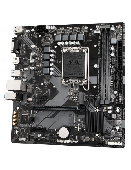 Gigabyte B760M H DDR4 placa base Intel B760 Express LGA 1700 micro ATX Gigabyte B760M H DDR4 placa base Intel B760 Express LGA 1700 micro ATX