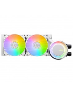MSI MAG CORELIQUID E240 WHITE sistema de refrigeración para ordenador Placa base, Procesador Kit de refrigeración líquida 12 cm