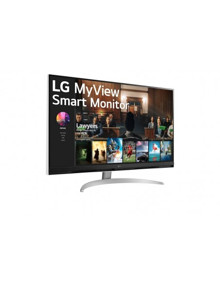 LG 32SQ700S-W LED display 81,3 cm (32") 3480 x 2160 Pixeles 4K Ultra HD LCD Blanco