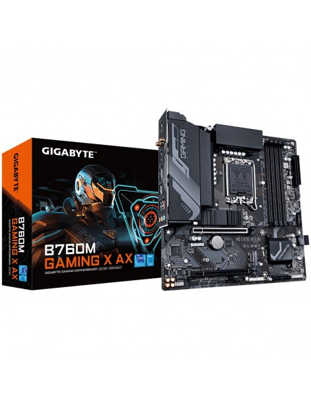 Gigabyte B760M Gaming X AX Intel B760 Express LGA 1700 micro ATX Gigabyte B760M Gaming X AX Intel B760 Express LGA 1700 micro ATX