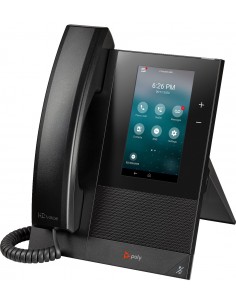POLY Teléfono multimedia empresarial CCX 400 con SIP abierto y habilitado para alimentación a través de Ethernet (PoE) 2