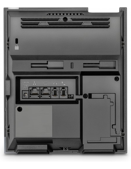 POLY Teléfono multimedia empresarial CCX 400 con SIP abierto y habilitado para alimentación a través de Ethernet (PoE)
