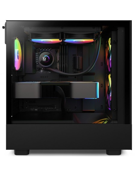 NZXT Kraken 240 RGB Procesador Sistema de refrigeración líquida todo en uno 12 cm Negro 1 pieza(s)
