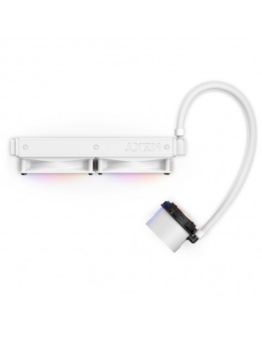 NZXT Kraken 240 RGB Procesador Sistema de refrigeración líquida todo en uno 12 cm Blanco 1 pieza(s)