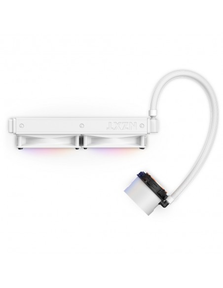 NZXT Kraken 240 RGB Procesador Sistema de refrigeración líquida todo en uno 12 cm Blanco 1 pieza(s)