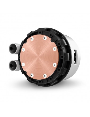 NZXT Kraken 240 RGB Procesador Sistema de refrigeración líquida todo en uno 12 cm Blanco 1 pieza(s)