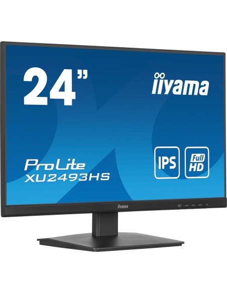 iiyama ProLite XU2493HS-B6 pantalla para PC 60,5 cm (23.8") 1920 x 1080 Pixeles Full HD LED Negro