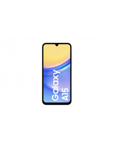 Samsung Galaxy SM-A155F 16,5 cm (6.5") Ranura híbrida Dual SIM Android 14 4G USB Tipo C 4 GB 128 GB 5000 mAh Amarillo