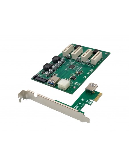 Conceptronic EMRICK10G tarjeta y adaptador de interfaz Interno PCIe