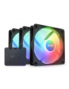 NZXT F120 RGB Core Triple Pack Carcasa del ordenador Ventilador 12 cm Negro 3 pieza(s)