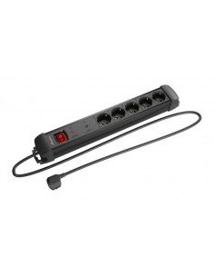 Lanberg SP1-05F-0150-BK base múltiple 1,5 m 5 salidas AC Interior Negro 2