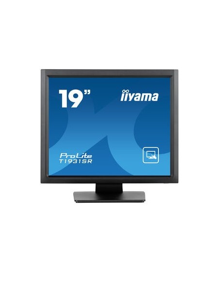 iiyama ProLite T1931SR-B1S pantalla para PC 48,3 cm (19") 1280 x 1024 Pixeles SXGA LCD Pantalla táctil Negro