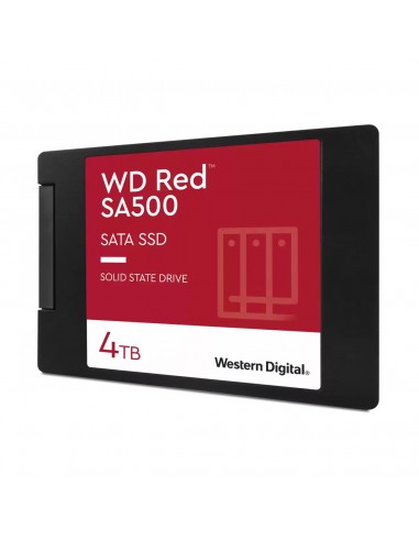 Western Digital Red WDS400T2R0A unidad de estado sólido 2.5" 4 TB Serial ATA III 3D NAND