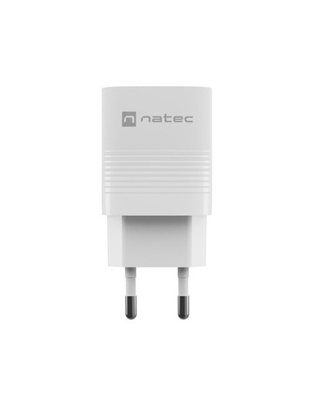 NATEC NUC-2140 cargador de dispositivo móvil Universal Blanco Corriente alterna Carga rápida Interior