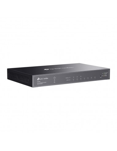TP-Link Omada TL-SG2008P Gestionado L2 L2+ Gigabit Ethernet (10 100 1000) Energía sobre Ethernet (PoE) Negro