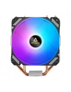 Antec A400i Conjunto de chips Refrigerador de aire 12 cm Negro, Cobre, Plata 1 pieza(s) 2