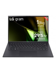 LG Gram 14Z90S Intel Core Ultra 7 155H Portátil 35,6 cm (14") Full HD 32 GB LPDDR5-SDRAM 1 TB SSD Wi-Fi 6E (802.11ax) Windows