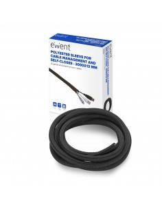 Ewent EW1559 organizador de cables Universal Pasacables Negro 1 pieza(s)