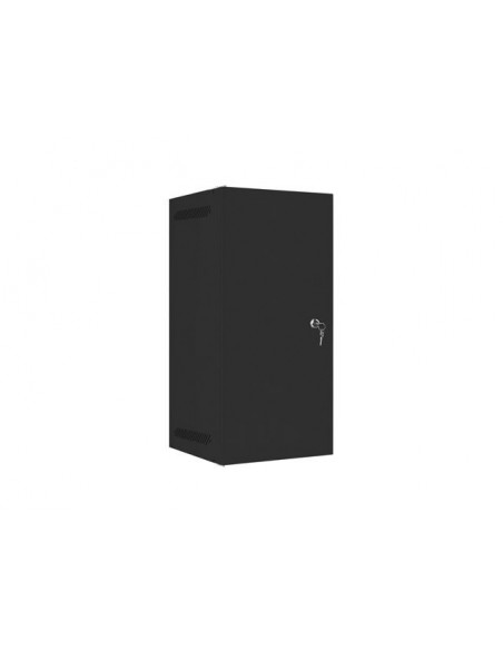 Lanberg WF10-2312-00B armario rack 12U Bastidor de pared Negro