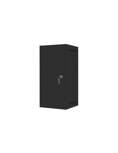Lanberg WF10-2312-00B armario rack 12U Bastidor de pared Negro