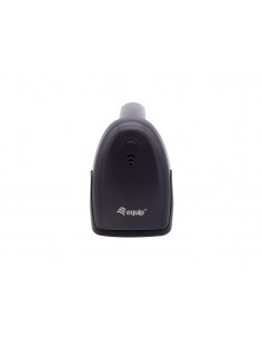 Equip 351020 lector de código de barras Lector de códigos de barras portátil 1D LED Negro 2