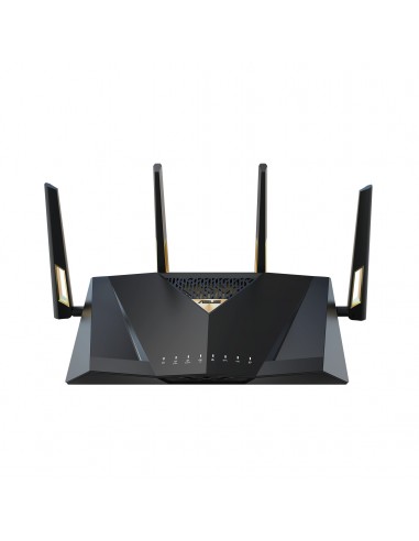ASUS RT-BE88U router inalámbrico 10 Gigabit Ethernet Doble banda (2,4 GHz   5 GHz) Negro, Gris