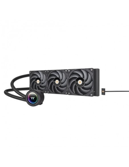 Thermaltake CL-W400-PL12BL-A sistema de refrigeración para ordenador Sistema de refrigeración líquida todo en uno 12 cm Negro 1