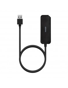 AISENS Hub USB 3.0, Tipo A M-4x Tipo A H, Negro, 60cm 2