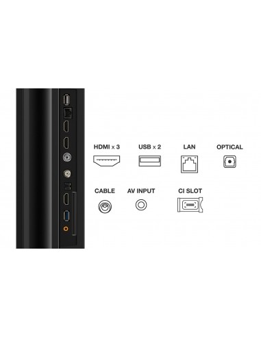 TCL P75 Series 50P755 Televisor 127 cm (50") 4K Ultra HD Smart TV Wifi Titanio