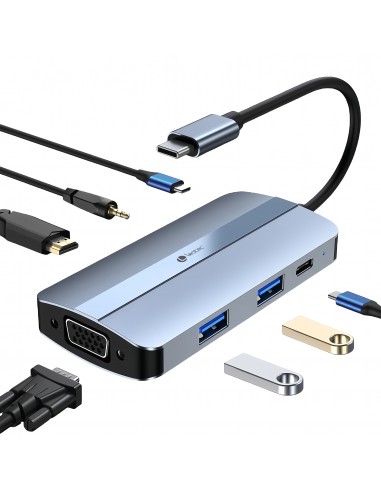 Leotec Docking Station 7 en 1