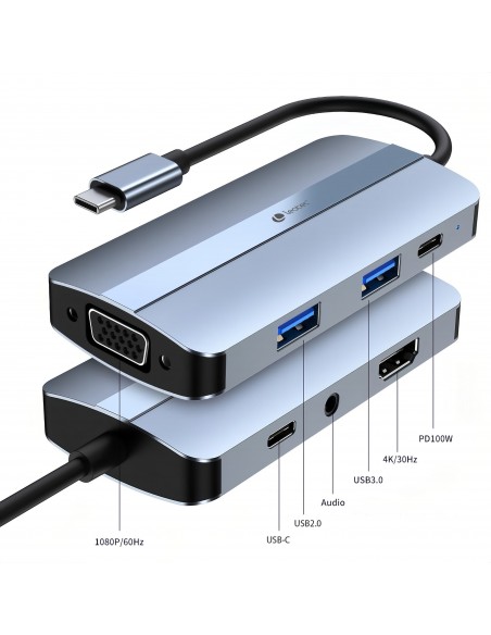 Leotec Docking Station 7 en 1