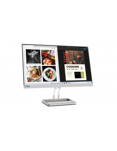 Lenovo L24i-40 LED display 60,5 cm (23.8") 1920 x 1080 Pixeles Full HD Gris 2