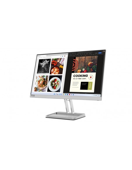 Lenovo L24i-40 LED display 60,5 cm (23.8") 1920 x 1080 Pixeles Full HD Gris