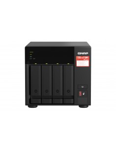 QNAP TS-473A + QSW-1105-5T Bundle Pack NAS Torre Ethernet Negro V1500B 2