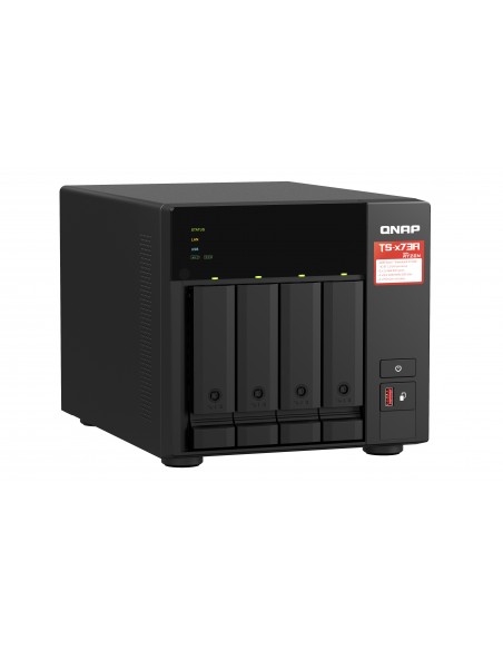QNAP TS-473A + QSW-1105-5T Bundle Pack NAS Torre Ethernet Negro V1500B