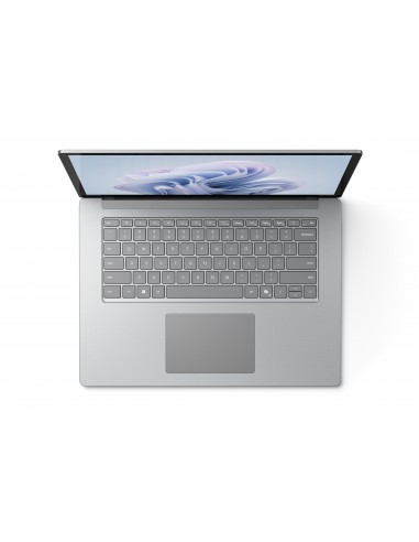 Microsoft Surface Laptop 6 Intel Core Ultra 7 165H Portátil 38,1 cm (15") Pantalla táctil 16 GB LPDDR5x-SDRAM 256 GB SSD Wi-Fi