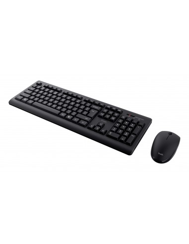 Trust Primo teclado Ratón incluido RF inalámbrico QWERTY Español Negro