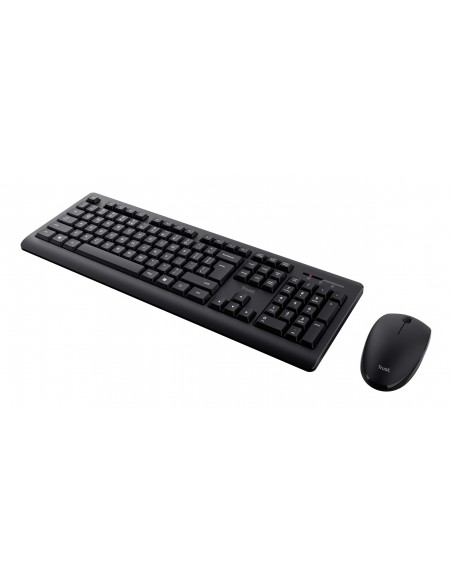 Trust Primo teclado Ratón incluido RF inalámbrico QWERTY Español Negro