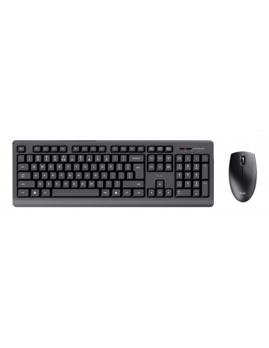 Trust Primo teclado Ratón incluido RF inalámbrico QWERTY Español Negro