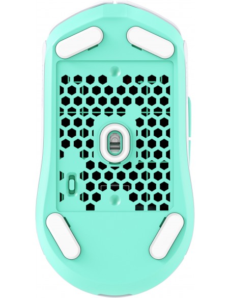 HP HyperX Pulsefire Haste 2 Core inalámbricos  ratón gaming (blanco verde púrpura) HP HyperX Pulsefire Haste 2 Core inalámbricos  ratón gaming (blanco verde púrpura)