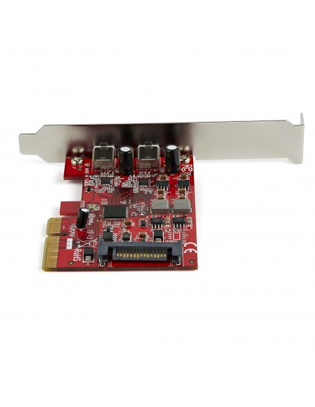StarTech.com Tarjeta Adaptadora PCI Express de 2 Puertos USB-C 3.2 Gen 2 10Gbps StarTech.com Tarjeta Adaptadora PCI Express de 2 Puertos USB-C 3.2 Gen 2 10Gbps