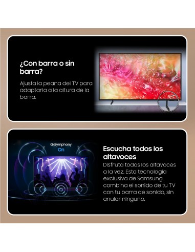 Samsung 2024 DU8005 43" Crystal UHD 4K Smart TV