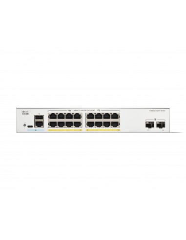 Cisco Catalyst 1200 Gestionado L2 Gigabit Ethernet (10 100 1000) Energía sobre Ethernet (PoE) Gris