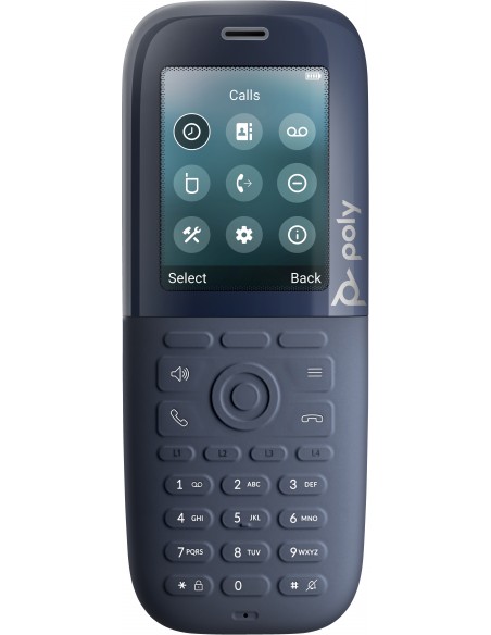 POLY Estación base Rove de celda única doble DECT 1880-1900 MHz B2 y kit de terminal para 30 teléfonos
