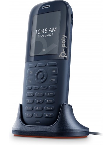 POLY Estación base Rove de celda única doble DECT 1880-1900 MHz B2 y kit de terminal para 30 teléfonos
