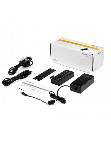 StarTech.com Estación de Carga USB de 7 Puertos Autónoma - 5x Puertos de 1A y 2x Puertos de 2A - Base de Carga USB StarTech.com Estación de Carga USB de 7 Puertos Autónoma - 5x Puertos de 1A y 2x Puertos de 2A - Base de Carga USB