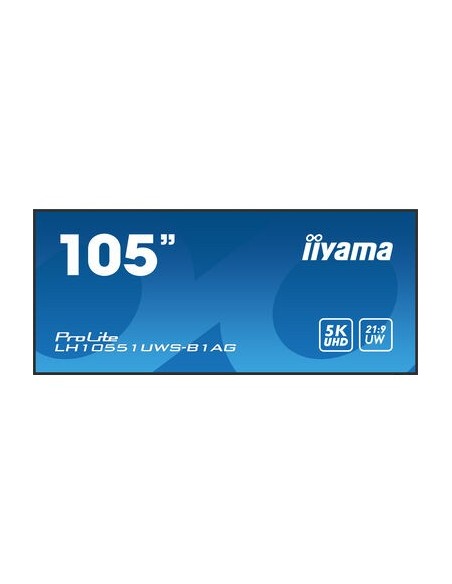 iiyama LH10551UWS-B1AG pantalla de señalización Pantalla plana para señalización digital 2,66 m (104.7") LED 500 cd   m²
