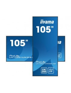 iiyama LH10551UWS-B1AG pantalla de señalización Pantalla plana para señalización digital 2,66 m (104.7") LED 500 cd   m² 2