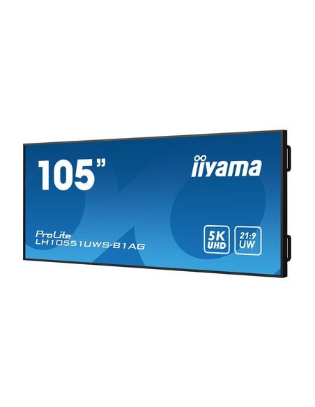 iiyama LH10551UWS-B1AG pantalla de señalización Pantalla plana para señalización digital 2,66 m (104.7") LED 500 cd   m²