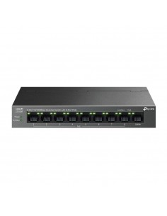 TP-Link LiteWave LS109P switch No administrado Fast Ethernet (10 100) Energía sobre Ethernet (PoE) Negro